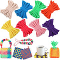 IQKidz 224 PCS Loom Loops Refill for Potholder Weaving Loom Kit Toys, Elastic DIY Arts and Crafts Loops Supplies for Kids Beginners, Perfect Birthday Gifts for 5 6 7 8-12 13 Year Old Girls