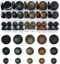 105Pcs Mixed Sewing Buttons,5 Color 4-Hole Craft Buttons,3 Size (15mm, 20mm, 25mm) Sewing Buttons for Clothes, Suitable for for DIY Crafts, Coats, Shirts, Pants, Shorts（Color2）