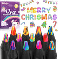 Stocking Stuffers for Kids, Art Supplies, Stocking Stuffers, Colored Pencils, Teen Girl Gifts Trendy Stuff, 12 Rainbow Pencils, Gifts for 6-12 Year Old Girl, Arts and Crafts for Kid Ages 8-12