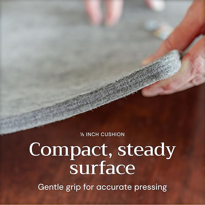Novodon Merino Wool Pressing Mat for Quilting 17" x 13.5" 100% Merino Wool Pressing Mat for Quilting and Ironing