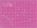 Elan Cutting Mat A4 Pink & Purple, Self Healing Cutting Mat 9x12 Inch, 5-Ply Craft Board Pink, Hobby Board for Crafts 9x12 Inch