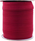 Mandala Crafts 55 Yards 1 Inch Burgundy Double Fold Bias Tape for Sewing - Bias Binding Tape for Quilting Binding, Hemming, Seam, and Fabric Piping