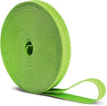 Mandala Crafts 0.5 Inch Elastic Silicone Gripper Tape for Clothing - 10 Yds Dotted Non Slip Elastic Band for Sewing - Lime Green Silicone Flat Fabric Stretchy Ribbon Straps