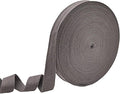 Dark Gray Twill Tape 3/4 Inch Wide - 40 Yards Herringbone Cotton Webbing Bias Binding Tape for Sewing, Crafting, DIY Projects, Pet Collars, Gift Wrapping and Home Decoration