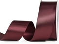 YAMA Burgundy Double Faced Satin Ribbon for Crafts Bows Flower Bouquet Wedding Home Decor Gift Wrapping, 1-1/2 Inch × 25 Yards