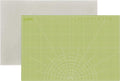 24" x 36" Self Healing Cutting Mat: Double Sided Sewing Cutting Mat Craft Supplies A1 Size for Quilting, Crafts Arts, and Fabric Grey & Green Design (Grey & Green)