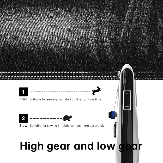 Handheld sewing machine,easy to use, electric sewing machine，fast sewing speed, Easy sewing of clothes and fabrics, suitable for beginners DIY