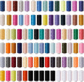 88 Spools of Hand Quilting Thread,Sewing Threads Kits,400 Yards Each Spool,Quilting Thread,All Purpose Sewing Thread,for Sewing Machine and Hand Sewing,140S/2,Tex 27,40 wt.