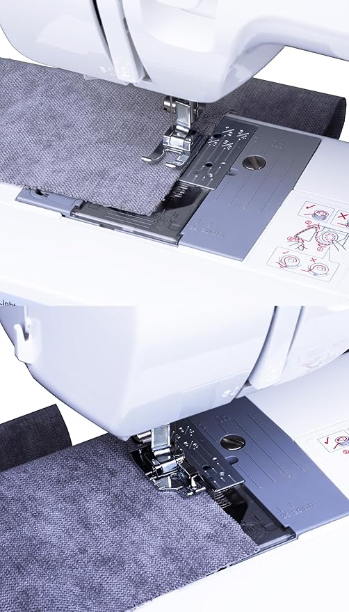 Snap On 7mm Open Toe Foot Appliqué Presser Foot 1/4''Quilting Patchwork Presser Foot for Low Shank Snap-On Singer, Brother, Janome, Juki, Babylock,More Sewing Machine(Set7-Open Toe Foot)