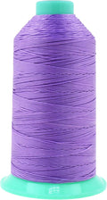Mandala Crafts Size 277 840D T270 Bonded Nylon Thread - Lilac 800 YDs Tex 270 Heavy Duty Sewing Threads for Leather, Jeans, Weaving, Outdoor Marine Upholstery