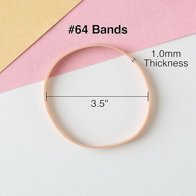 Staples Economy Rubber Bands Size #64 1/4 Lb.