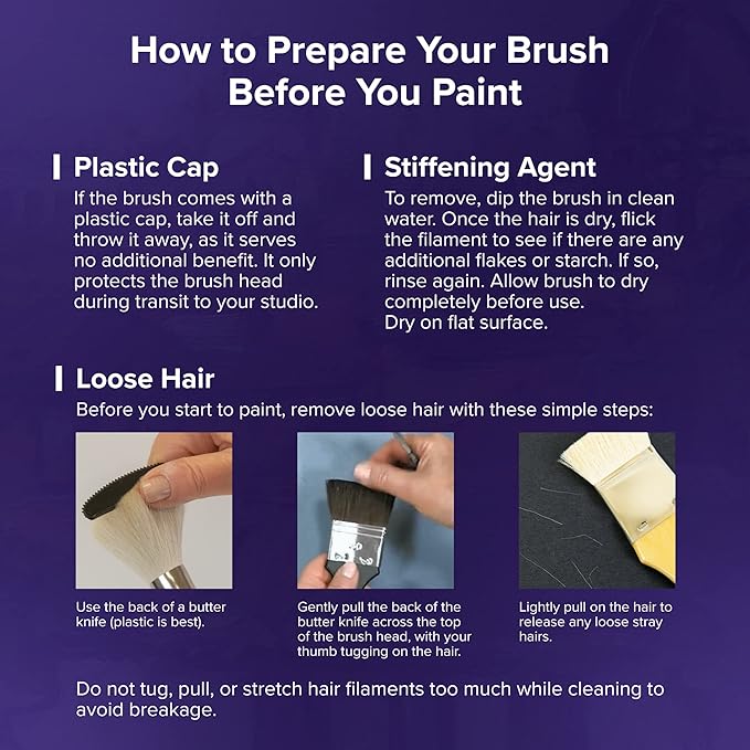 Silver Brush Limited 8802-8 Silver Silk 88 Bright Paintbrush for Acrylic, Watercolor, Gouache, Inks, & Dyes, Size 8, Long Handle