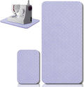 2 Pcs Sewing Machine Muffling Mat Pedal Sewing Mat Reduce Vibrations Noise No Slip Machine Accessories for Quilting (17'' X 36'' and 9'' X 14'',Lavender Purple)
