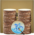 2 Inch Wood Slices Discs Ornaments for Crafts, 40 Pcs 2-2.4 inches Diameter 0.2 inches thickniss