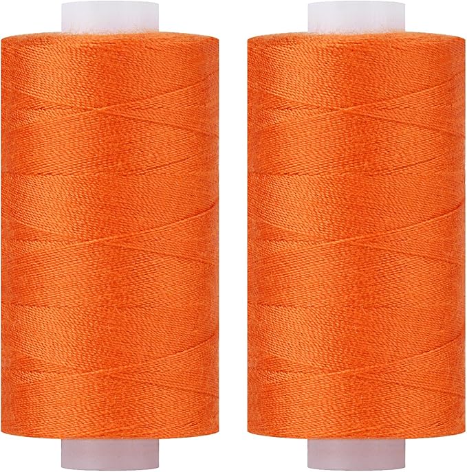 Simthread All Purpose Thread Polyester 400Y Orange