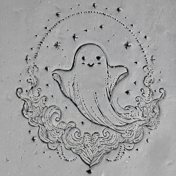 Ultimate Halloween Clay Texture Rollers 8-Set (4") - Halloween Set #01 - Embossing Pattern Rollers for Polymer & Ceramic Clay, Pottery & Crafts