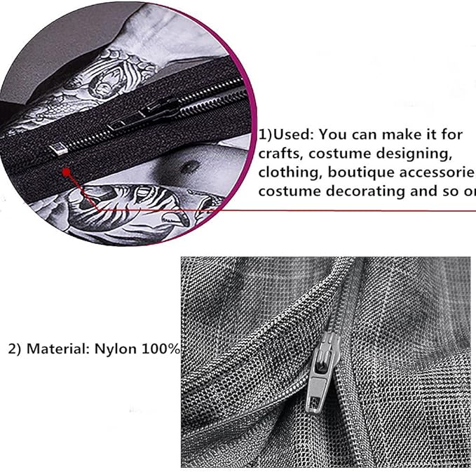 100 Pcs 9 Inch Nylon Coil Zippers Tailor Sewer Bulk for Sewing Crafts 25 Colors
