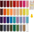 ilauke Sewing Thread, 36 Color 300 Yards per Spools Polyester Thread for Sewing, All Purpose Sewing Threads for DIY/Embroidery/Hand Stitching/Quilting and Sewing Machine