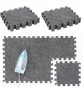 Ziliny 6 Pack Large Wool Pressing Mat Wool Ironing Mat Felted Blending Ironing Pad Sewing Machine Muffling Pad Iron Board for Quilters Quilting Supplies and Notions Accessories (36" X 24")
