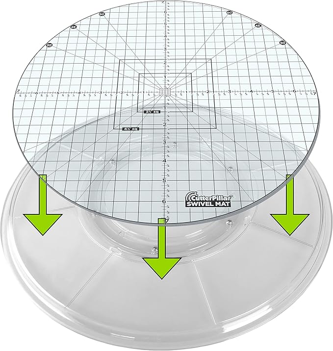 Cutterpillar Swivel Rotating Cutting Mat