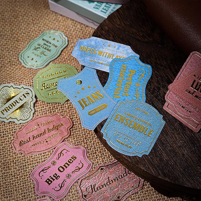 Alideco 120pcs Scrapbook Stickers Vintage Text Label Scrapbooking Junk Journal Crafts Embelishment Decoration Stickers (fangpibiaoqian)