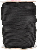 Mandala Crafts 12mm 20 Yds Roll of Black Elastic Bands for Sewing - 1/2 Flat Elastics Cord - 1 2 Inch Braided Stretch Straps for Crafting