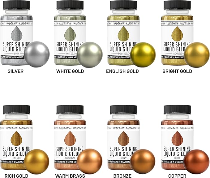 Liquid Copper Leaf Paint - Alcohol Based Fast Drying Copper Liquid Leaf, 3.38 fl oz (100 ml)