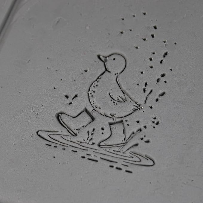Duckling Clay Texture Roller (4") - Storybook Set #01 - Embossing Pattern Roller for Polymer & Ceramic Clay, Pottery & Crafts