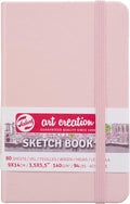 Talens Japan T9314-011M 441726 Royal Art Creation Sketchbook, Drawing Notebook, 3.5 x 5.5 inches (9 x 14 cm), Pastel Pink