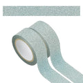 PATIKIL 2Roll Glitter Paper Washi Tape, Glitter Film Decorative Tape for DIY, Light Blue