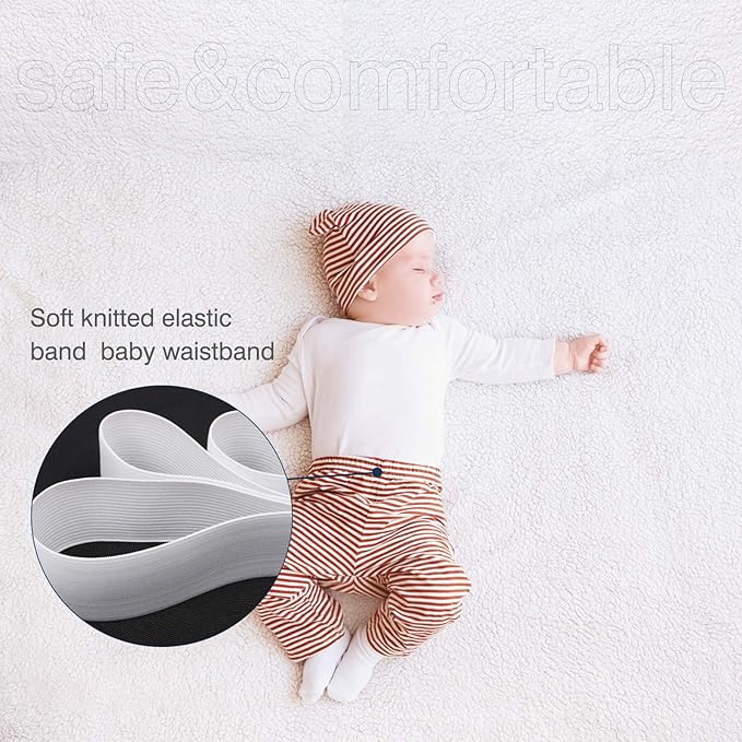 1.5'' Elastic Band for Sewing, Crafts, DIY, High Elasticity, (White 5Yards, Black 5 Yards)