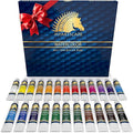 MyArtscape Watercolor Paint Set - 24 x 12ml Tubes - Lightfast - Vibrant Colors - Excellent Transparency - Kit for Vivid Watercolors Painting - Professional Artist Paint Supplies