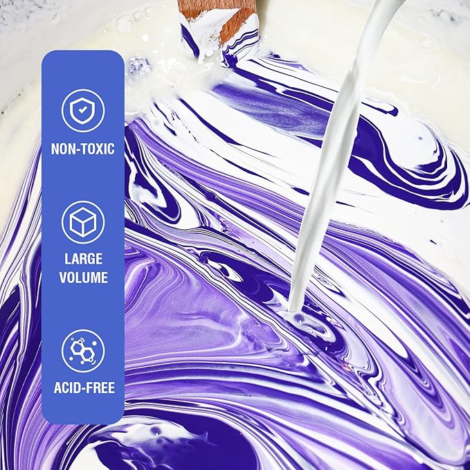 Falling in Art 67.6 Oz Pouring Medium for Acrylic Paint, Paint Thinner with High Flow Consistency