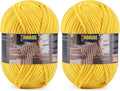 2 Skeins Fluffy Chenille Yarn for Crocheting - Baby Blanket Yarn for Knitting - Velvet Yarn for Amigurumi Crochet, Ultra Soft Yarns Total Weight 400g/14oz, Total Length 480m/524yard