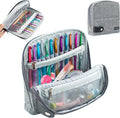Crochet Hook Case - Stand Up Organizer - Unique Design - Knitting & Crochet Supplies Holder