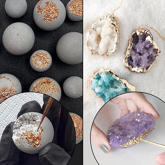 Liquid Gold Leaf Paint - Alcohol Based Fast Drying English Gold Liquid Leaf, 3.38 fl oz (100 ml)