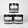 DecoArt Americana Decor Satin Enamels Paint – Classic Black, 3 Pack (8 fl oz) – Satin Finish DIY Paints for Furniture, Home Décor & Craft Projects