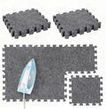 Ziliny 6 Pack Large Wool Pressing Mat Wool Ironing Mat Felted Blending Ironing Pad Sewing Machine Muffling Pad Iron Board for Quilters Quilting Supplies and Notions Accessories (24" X 18")