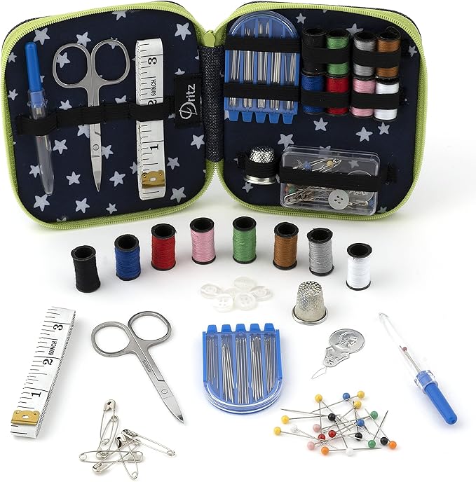 Dritz Denim Sewing Kit, Navy