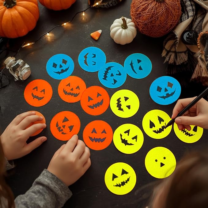 ChromaLabel 2 Inch Round Colored Stickers, High Visibility Permanent Sticky Dots Color Coding Labels, Easy to Write On Dot Stickers - 500 Sticker Dots per Roll, Matte Finish Fluorescent Yellow