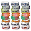 Janlaugh 24 Rolls Christian Washi Tape Gifts Bulk Religious Inspirational Scripture Supplies Vintage Bible Verse Washi Tape for Bible Journaling Study Crafting Spring Gifts Favors