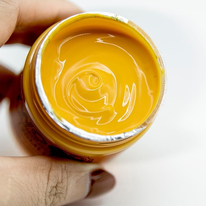 DGAGA Wood Burning Paste Wood Burning Gel for Heat Gun Heat Activated Paste for Craft Chalk Paste for Wood Burning Etching Marker Stencil Wood Working Tools and Accessories on Wood,Canvas,Denim 4 OZ
