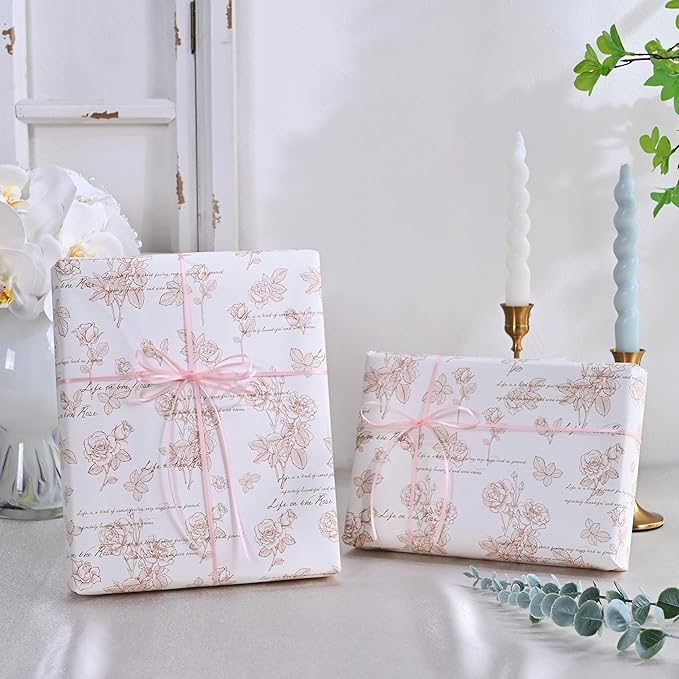 Double Face Lt.Pink Satin Thin Ribbon 1/8 inch X 50 Yards Polyester Lt.Pink Ribbon for Gift Wrapping Very Suitable for Weddings Party Hair Bow Invitation Decorations and More