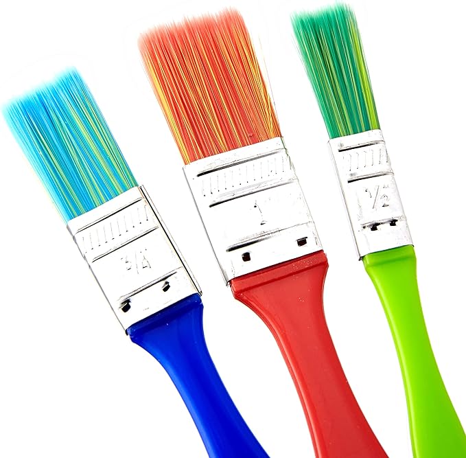 45 Piece Bulk Paint Brush and Tools Mega Assortment - Perfect Classroom Pack for School, Church, or Family Events