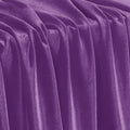 KKJIAF Purple Stretch Velvet Fabric 60 Inch Wide, 5 Yard Soft Stretchy Fabric for Sewing Clothes, Apparel, Costume, Crafts - 90% Polyester 10% Spandex