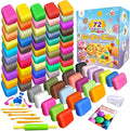 Magic Clay - Air Dry Clay 72 Colors, Modeling Clay for Kids with Tools, Soft & Ultra Light, Toys Gifts for Age 3 4 5 6 7 8+ Years Old Boys Girls Kids