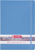 Talens Japan T9314-213M 441823 Art Creation Sketchbook, Drawing Notebook, 8.3 x 11.8 inches (21 x 30 cm), Lake Blue