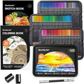 Shuttle Art 80 Colored Pencils for Adults, Soft Core Color Pencil, Drawing Supplies for Adults Kids Artists Beginners Drawing Coloring Sketching