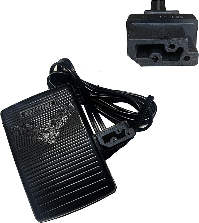 HimaPro Foot Control Pedal and Power Cord for Domestic and Imported Sewing Machines - Variable Speed Control (411646W)