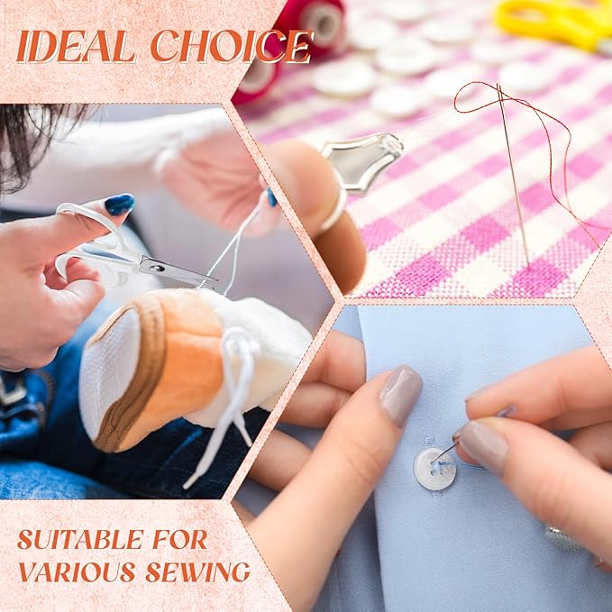 Knitgrip 25 Boxes Mini Travel Sewing Kit Quick Fix Sewing Kits Bulk Basic Portable Pre Threaded Needle Emergency Repair Tool for Christmas Gifts Beginner Traveler Home Hotel (White)